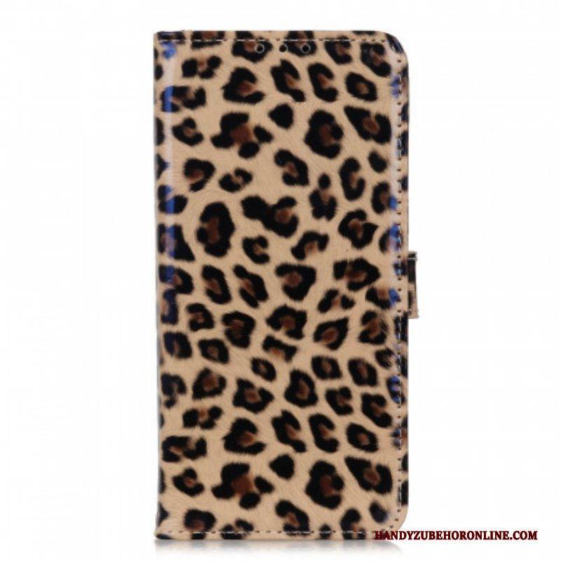 Lederhüllen Für Samsung Galaxy S22 Plus 5G Leopard