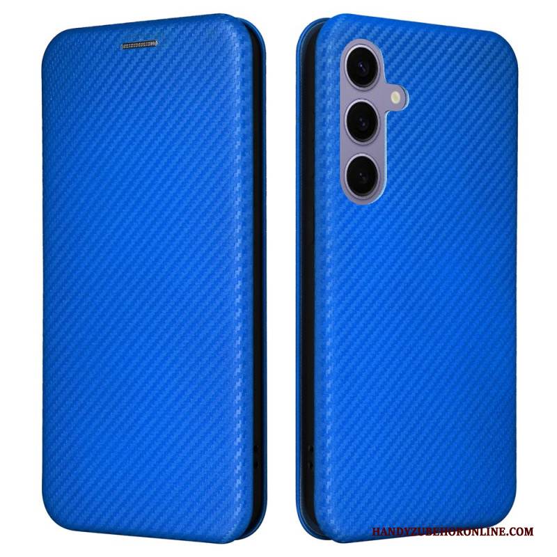 Lederhüllen Für Samsung Galaxy S25 5g Carbonfaser
