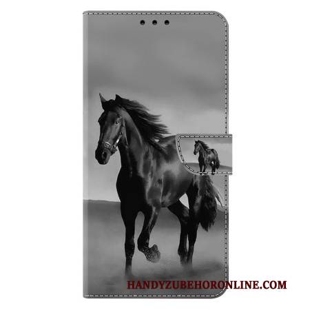 Lederhüllen Für Samsung Galaxy S25 5g Pferd
