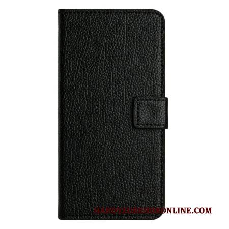 Lederhüllen Für Samsung Galaxy S25 Fe Klassisches Schwarz