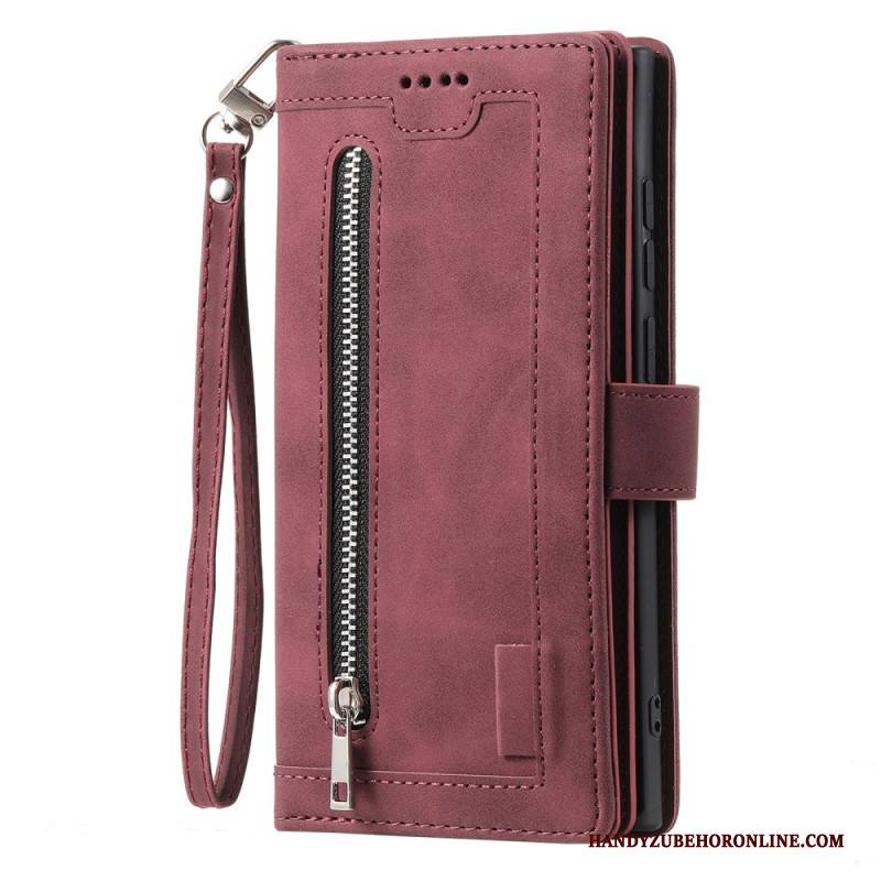 Lederhüllen Für Samsung Galaxy S25 Plus 5g Große Geldbörse