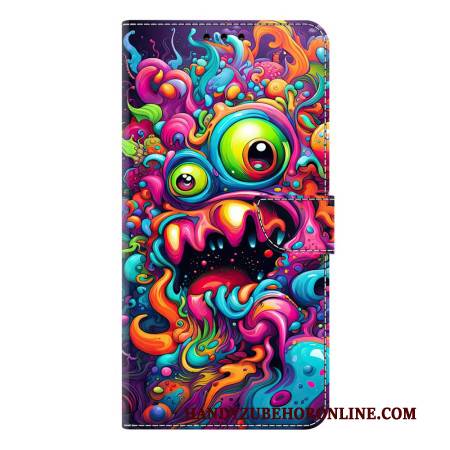 Lederhüllen Für Samsung Galaxy S26 Plus Qilin-graffiti-motiv