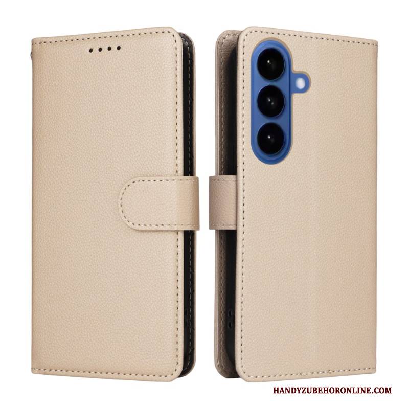 Lederhüllen Für Samsung Galaxy S26 Plus Rfid-blockierung Und 3 Kartenfächer