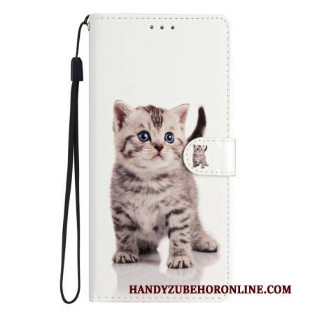 Lederhüllen Für Samsung Galaxy S26 Ultra Niedliche Katze