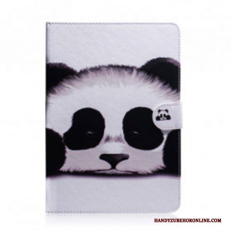 Lederhüllen Für Samsung Galaxy Tab A7 (2020) Panda-kopf
