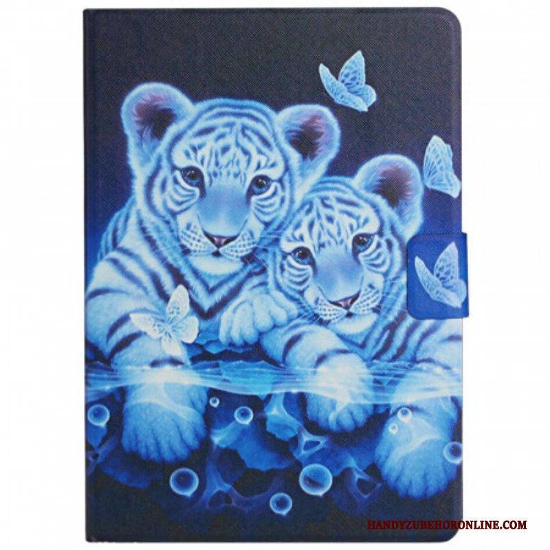 Lederhüllen Für Samsung Galaxy Tab A8 (2021) Tiger