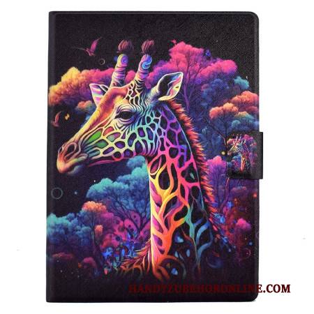 Lederhüllen Für Samsung Galaxy Tab S11 Bunte Giraffe