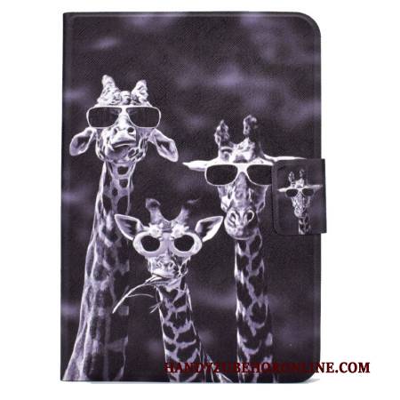 Lederhüllen Für Samsung Galaxy Tab S11 Drei Giraffen