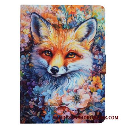 Lederhüllen Für Samsung Galaxy Tab S11 Fuchsgemälde