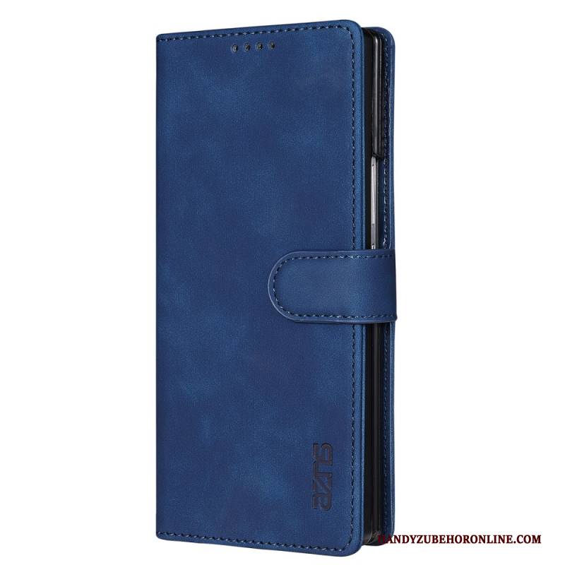 Lederhüllen Für Samsung Galaxy Z Fold 7 Azns Wildleder-effekt