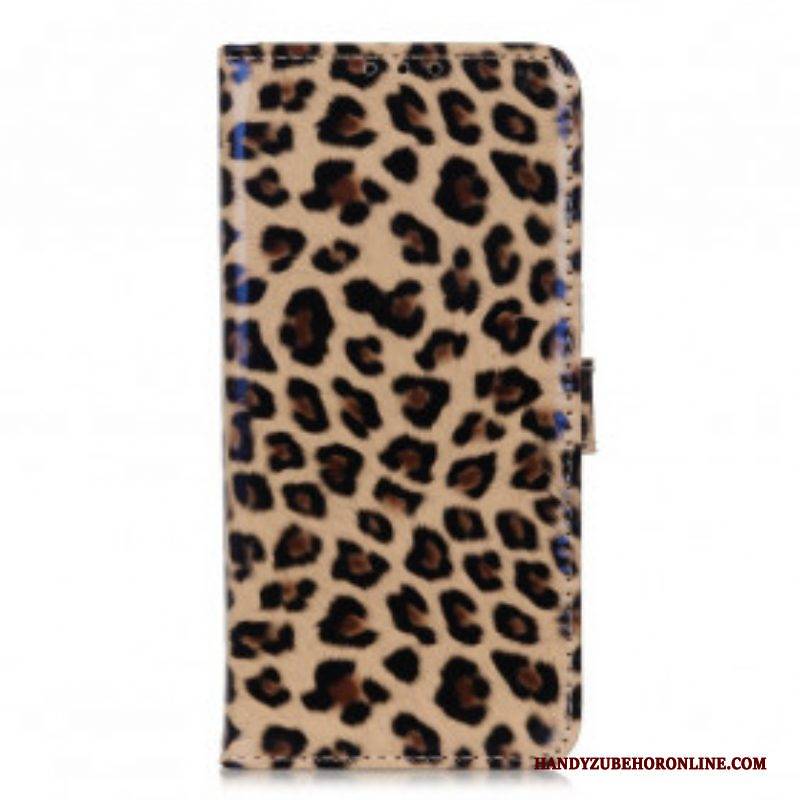 Lederhüllen Für Sony Xperia 5 III Leopard
