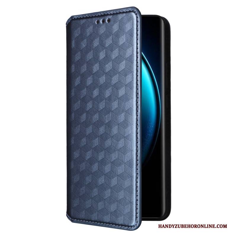 Lederhüllen Für Vivo X100 Pro Rautenmuster