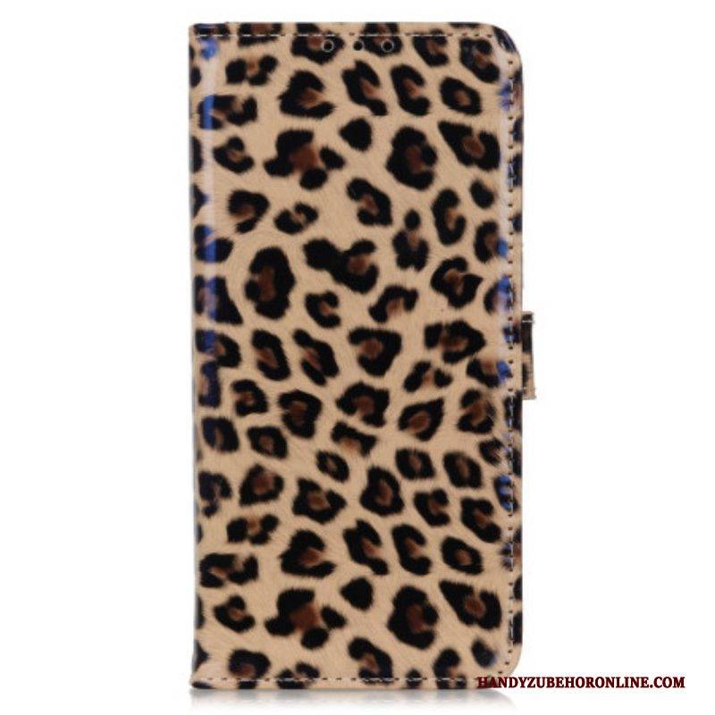 Lederhüllen Für Xiaomi 13 Lite Leopard