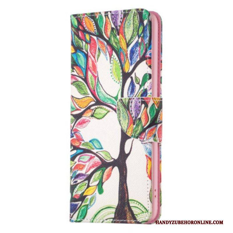 Lederhüllen Für Xiaomi 13 Pro Aquarellbaum