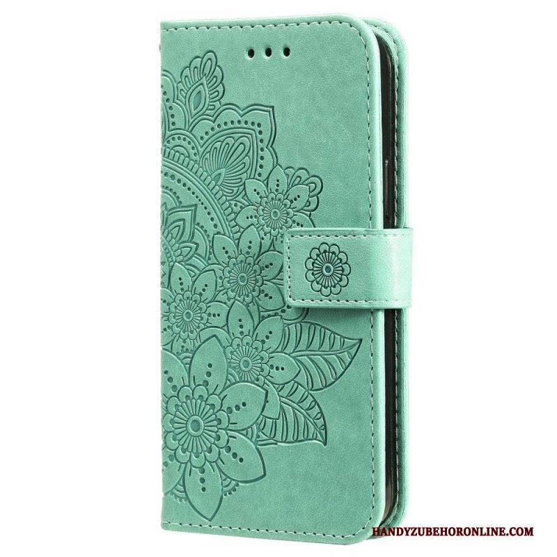 Lederhüllen Für Xiaomi 13 Pro Mit Kordel Riemchen-mandala