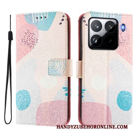 Lederhüllen Für Xiaomi 15 Pro Graffiti-muster