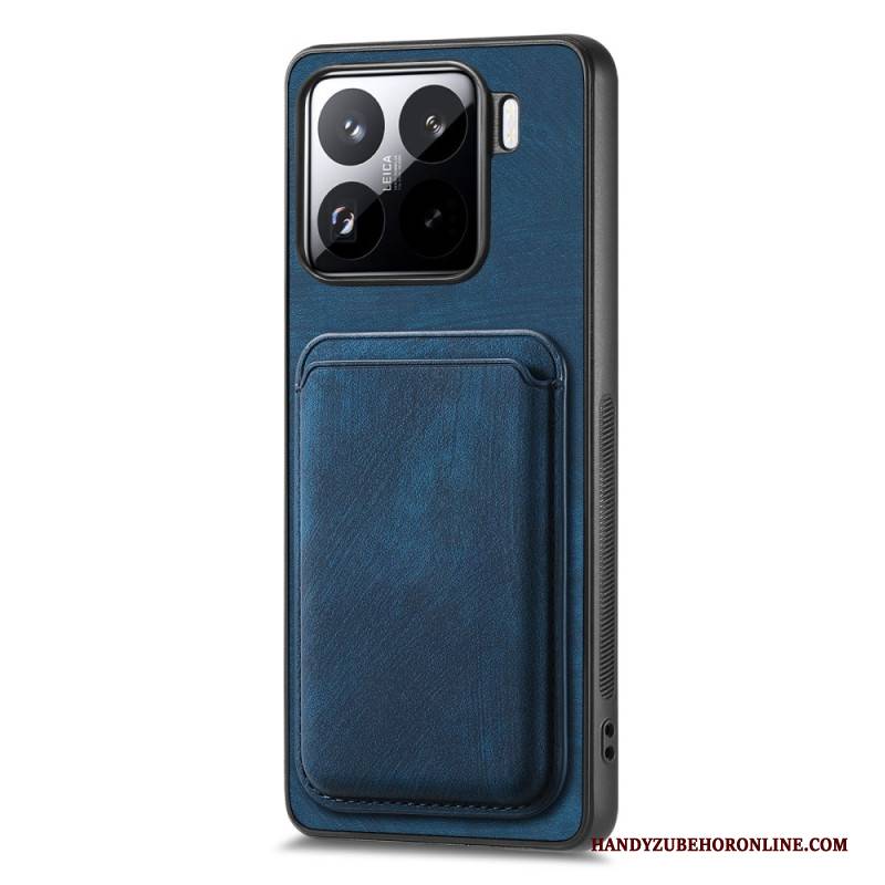 Lederhüllen Für Xiaomi 15 Retro Mit Abnehmbarem Kartenhalter