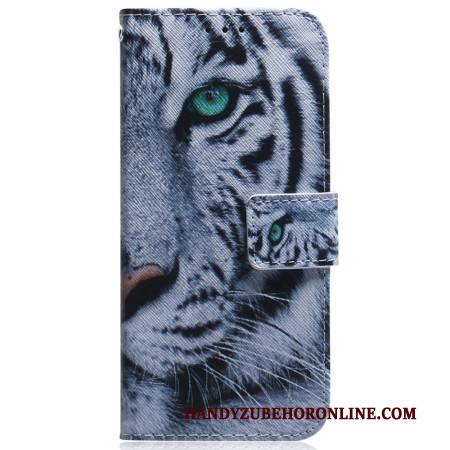 Lederhüllen Für Xiaomi 15 Ultra Weißer Tiger