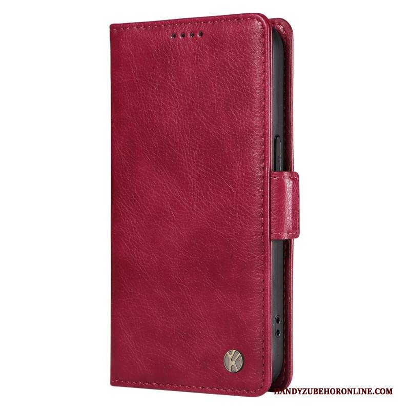 Lederhüllen Für Xiaomi 15 Yikatu Retro-effekt