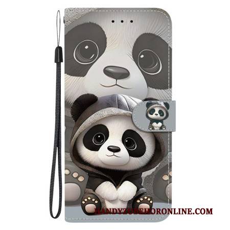 Lederhüllen Für Xiaomi 15t Niedlicher Panda