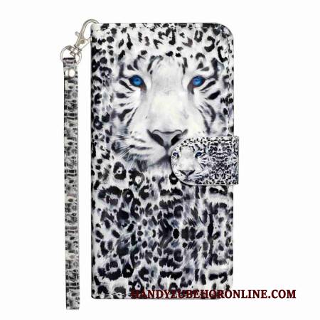 Lederhüllen Für Xiaomi 15t Pro Leoparden-armband