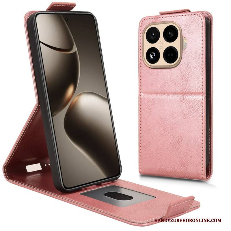 Lederhüllen Für Xiaomi 15t Pro Vertikales Klappdesign