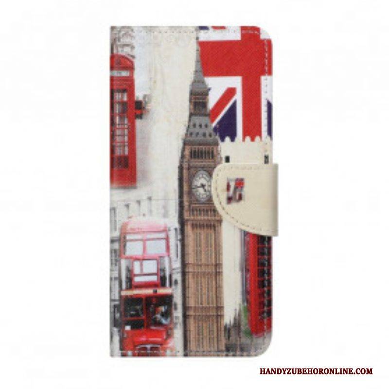 Lederhüllen Für Xiaomi Redmi Note 10 Pro Londoner Leben