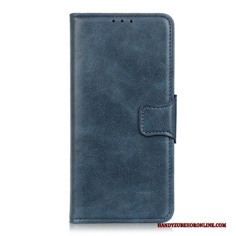 Lederhüllen Für Xiaomi Redmi Note 11 Pro / 11 Pro 5G Wendeverschluss In Lederoptik