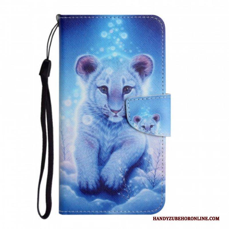Lederhüllen Für Xiaomi Redmi Note 11 Pro Plus 5G Schneetiger