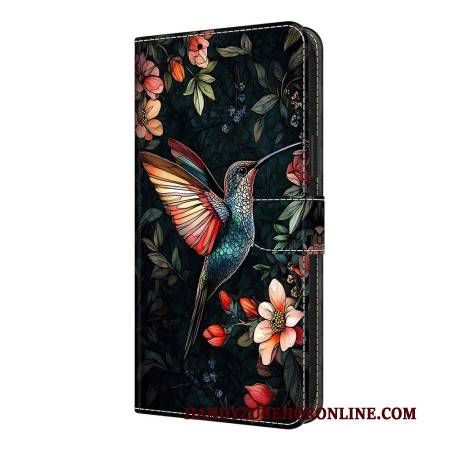 Lederhüllen Für Xiaomi Redmi Note 14 Pro 4g Grüne Elster