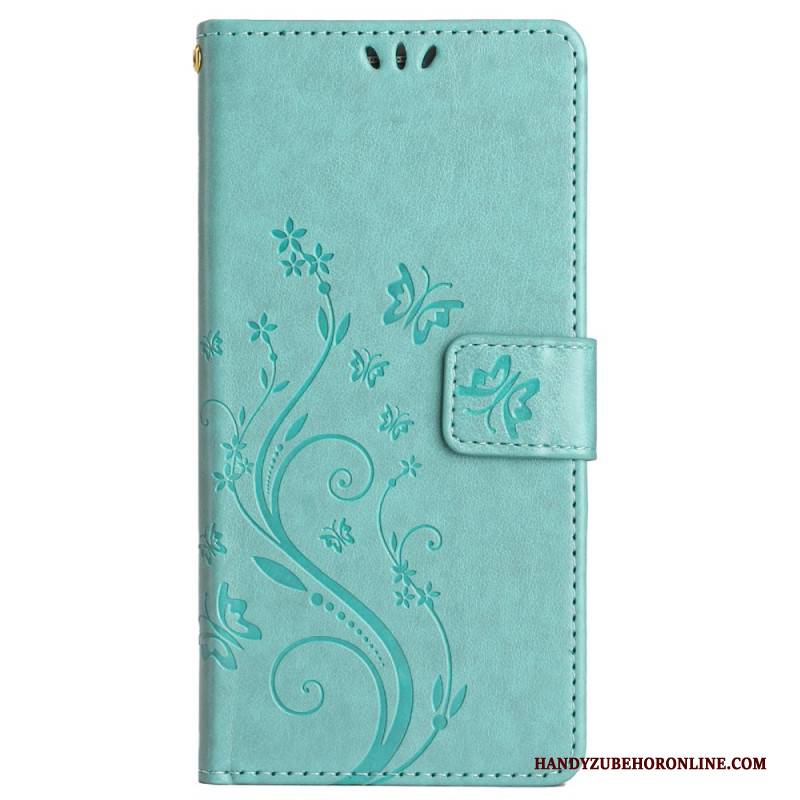 Lederhüllen Für Xiaomi Redmi Note 14 Pro Plus 5g Blumenmuster