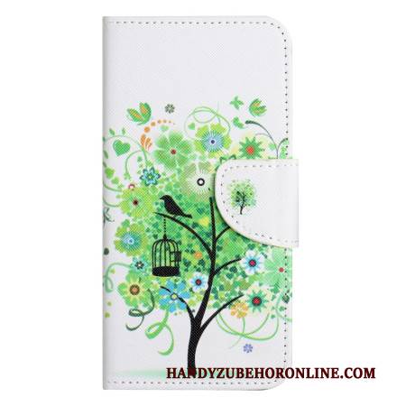 Lederhüllen Für Xiaomi Redmi Note 14 Pro Plus 5g Grüner Baum