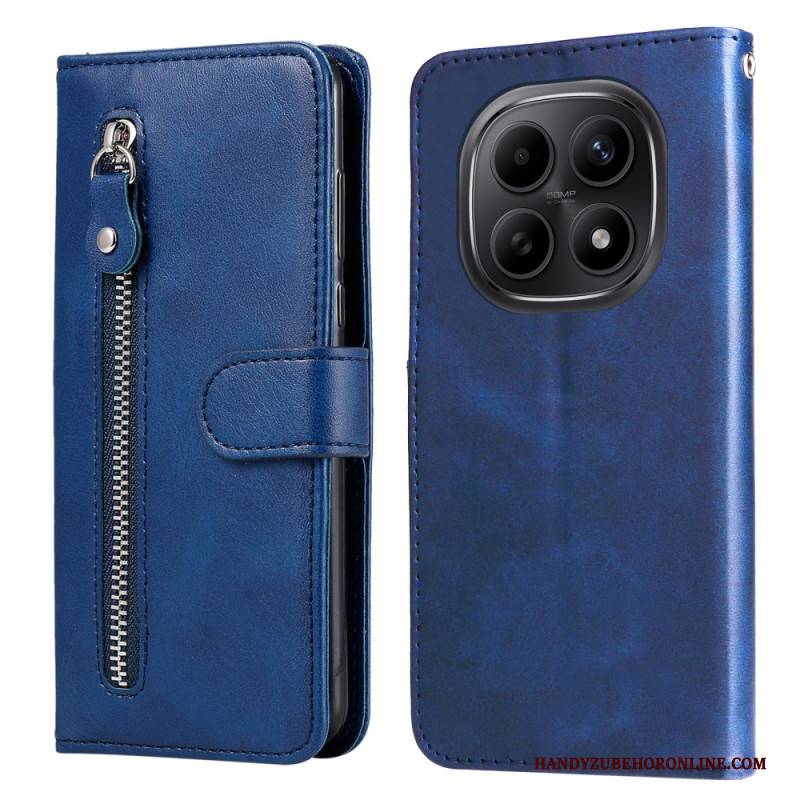 Lederhüllen Für Xiaomi Redmi Note 15 5g Reißverschlusstasche