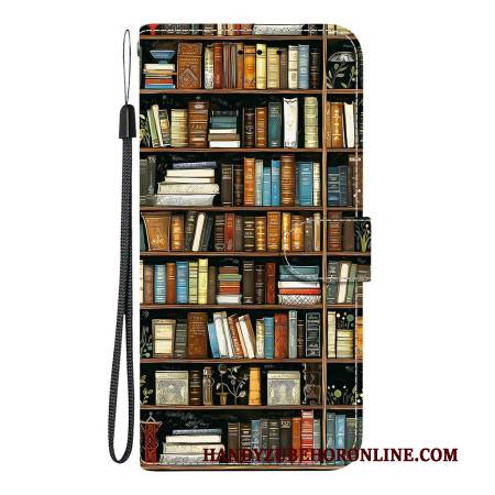 Lederhüllen Für Xiaomi Redmi Note 15 Pro Plus 5g Bibliothek