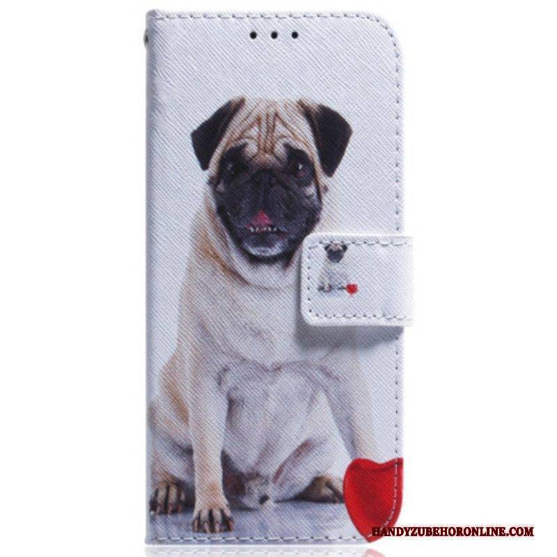 Lederhüllen Für iPhone 15 Mops