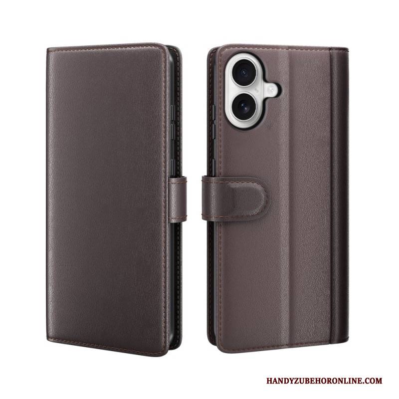 Lederhüllen Für iPhone 17 Geldbörse Aus Echtem Leder