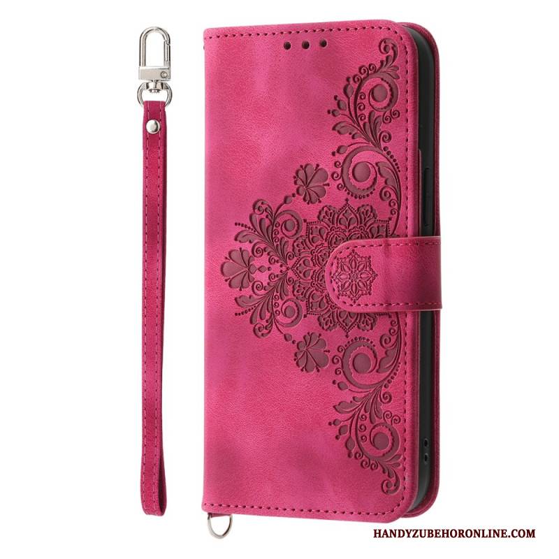 Lederhüllen Für iPhone Air Florale Spitze