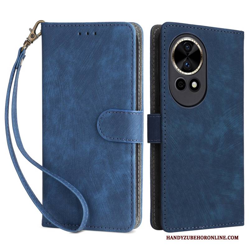 Lederhüllen Huawei Nova 13 Rfid-geldbörse In Wildlederoptik