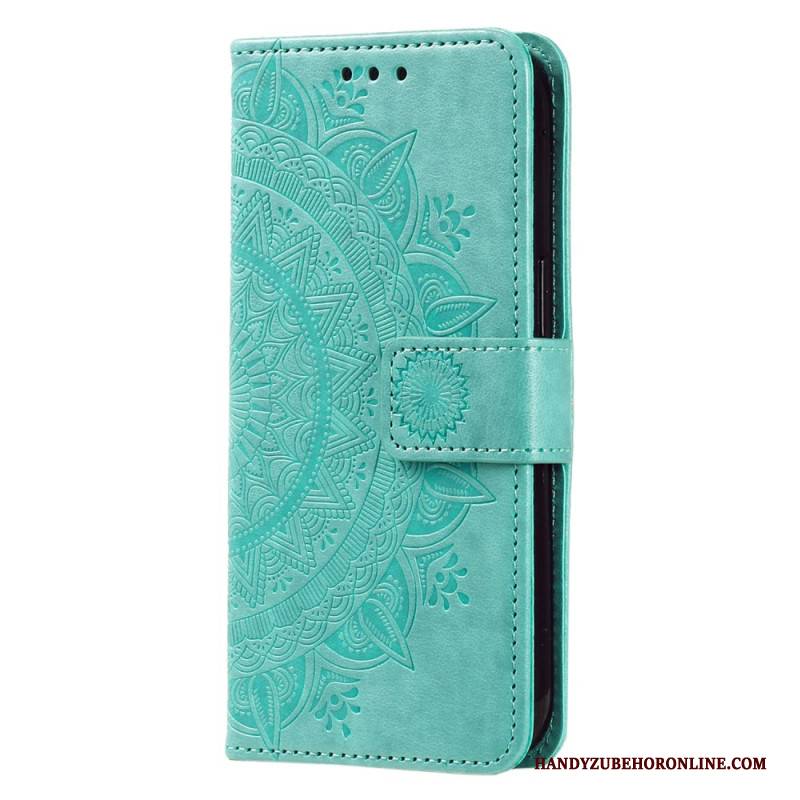 Lederhüllen Oneplus 15r Handyhülle Sonnen-mandala