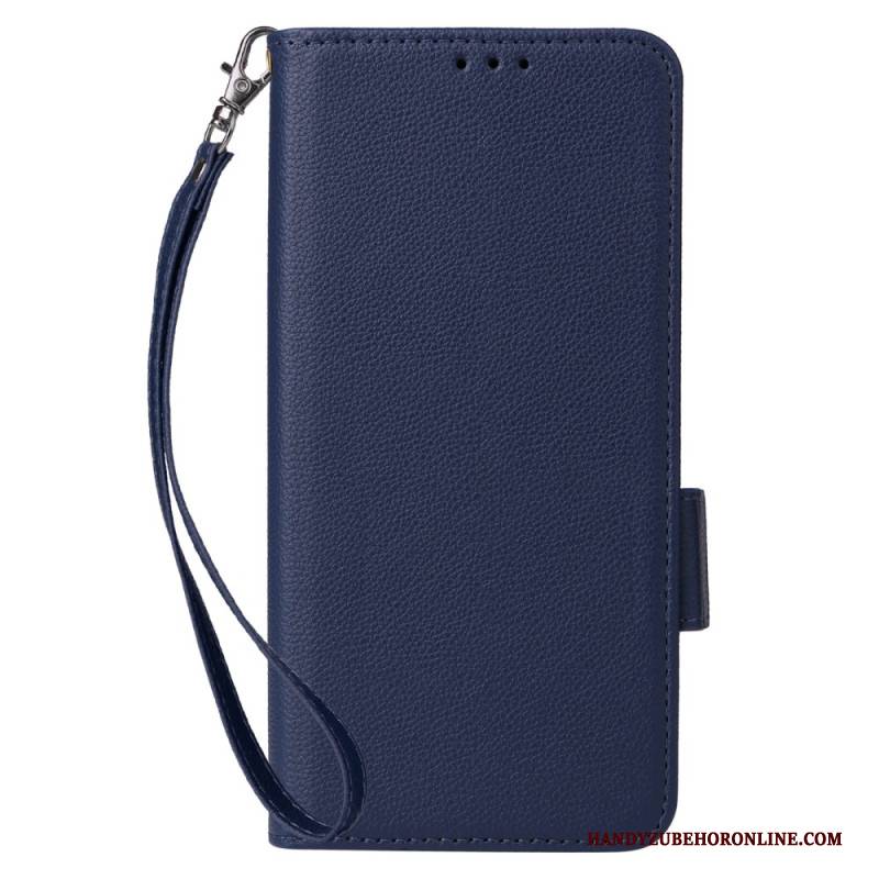 Lederhüllen Oneplus Nord 4 Riemen Mit Litschi-textur