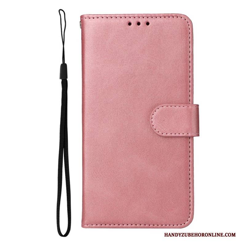 Lederhüllen Oneplus Nord 5 Handyhülle Lederoptik Mit Riemen