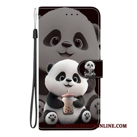 Lederhüllen Oneplus Nord 5 Handyhülle Panda