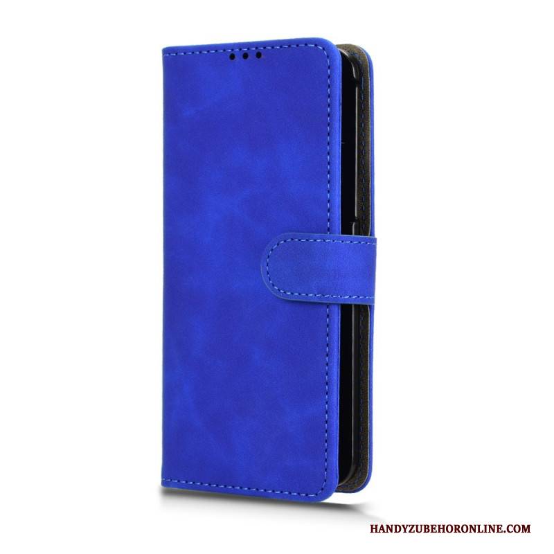 Lederhüllen Oppo Find N5 Handyhülle Wildlederoptik