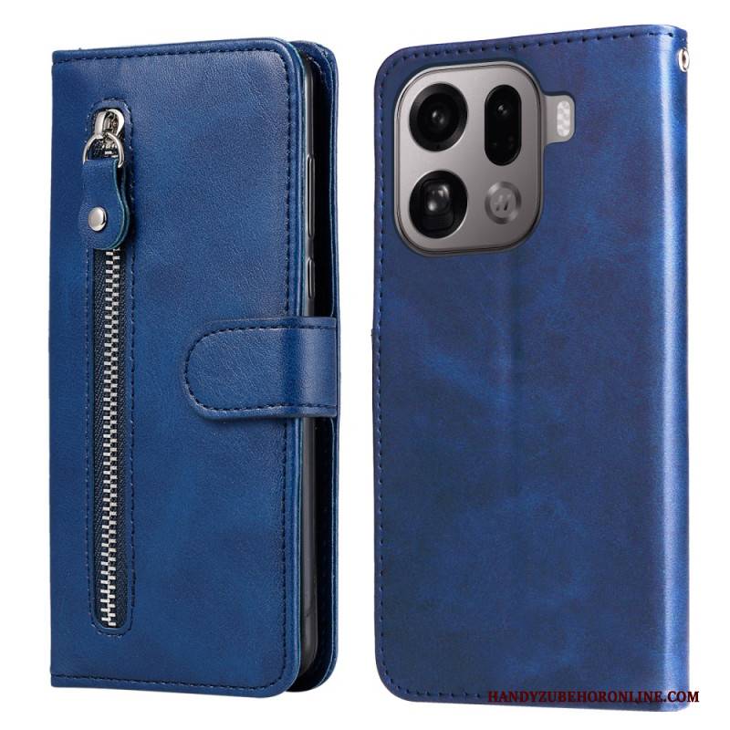 Lederhüllen Oppo Find X9 Pro 5g Reißverschlusstasche