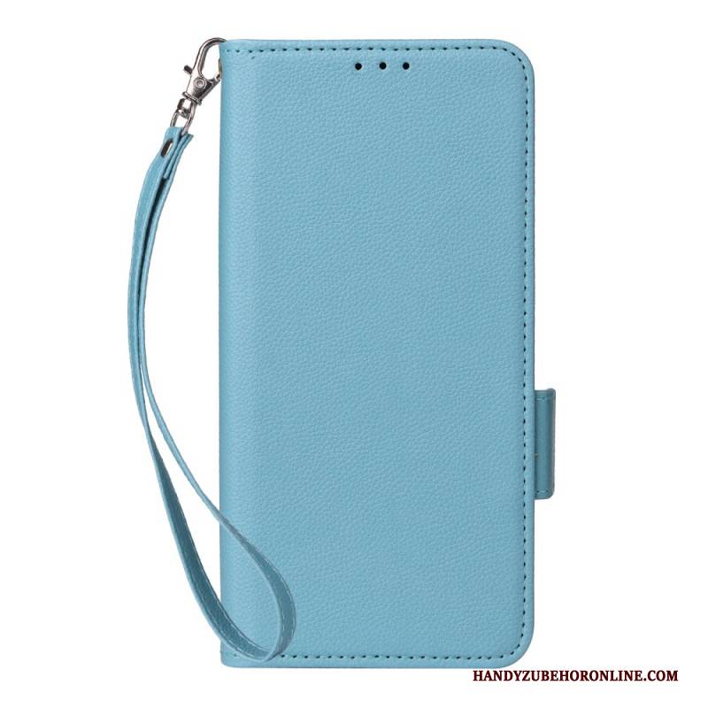 Lederhüllen Oppo Reno 13 5g Handyhülle Armband Aus Kunstleder In Litschi-optik