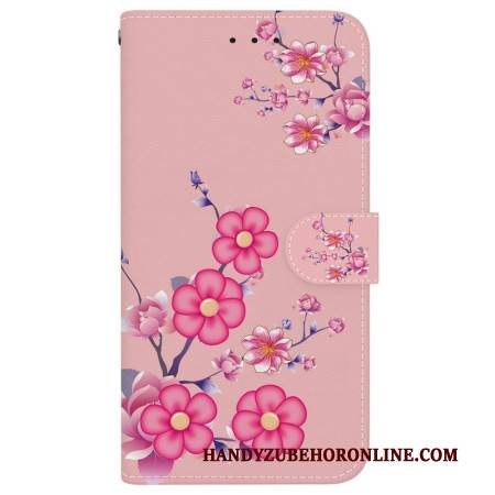 Lederhüllen Oppo Reno 13 5g Sakura Muster