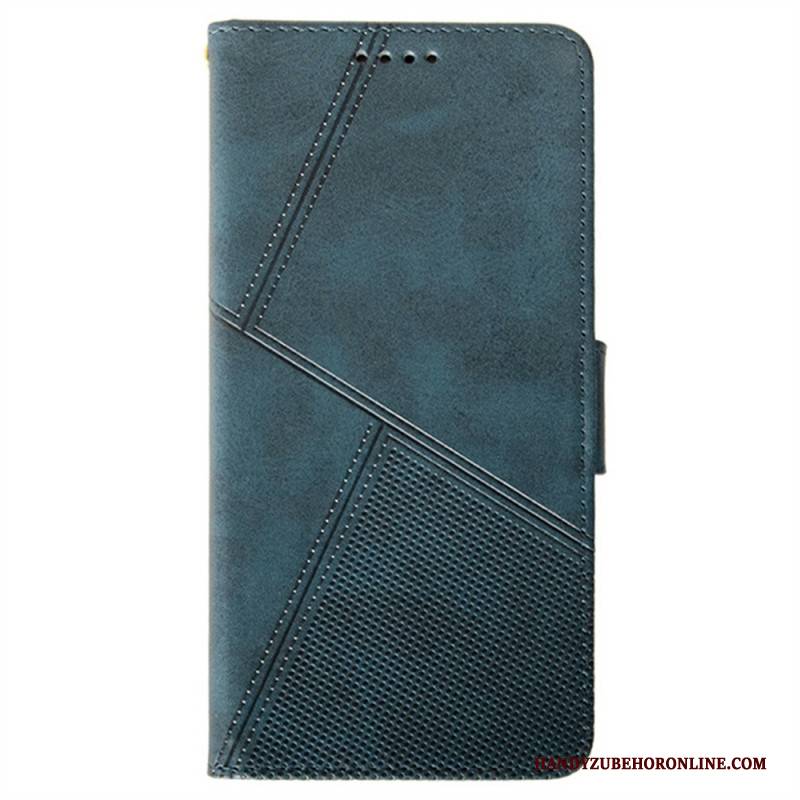 Lederhüllen Oppo Reno 13f 4g / 5g / 13 Fs 5g Idewei Streifen