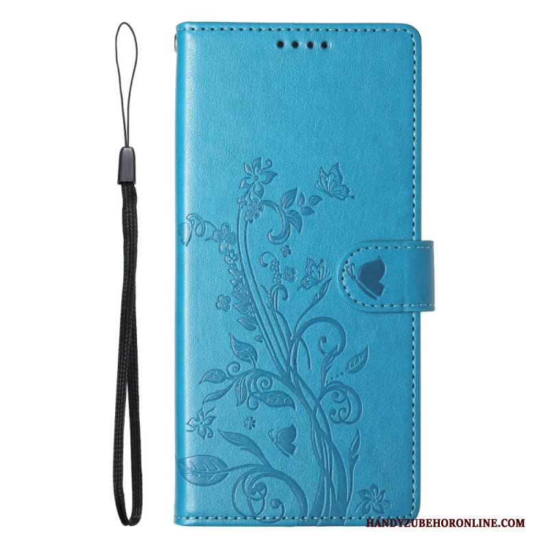 Lederhüllen Oppo Reno 14 Pro 5g Handyhülle Blumenmuster