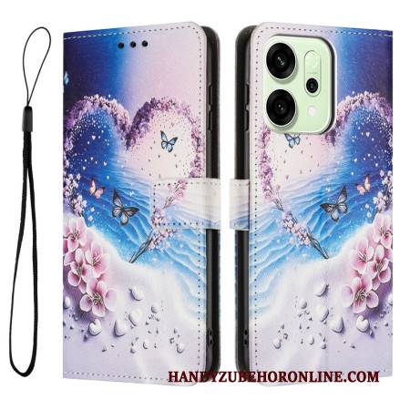 Lederhüllen Oppo Reno 14 Pro 5g Herz