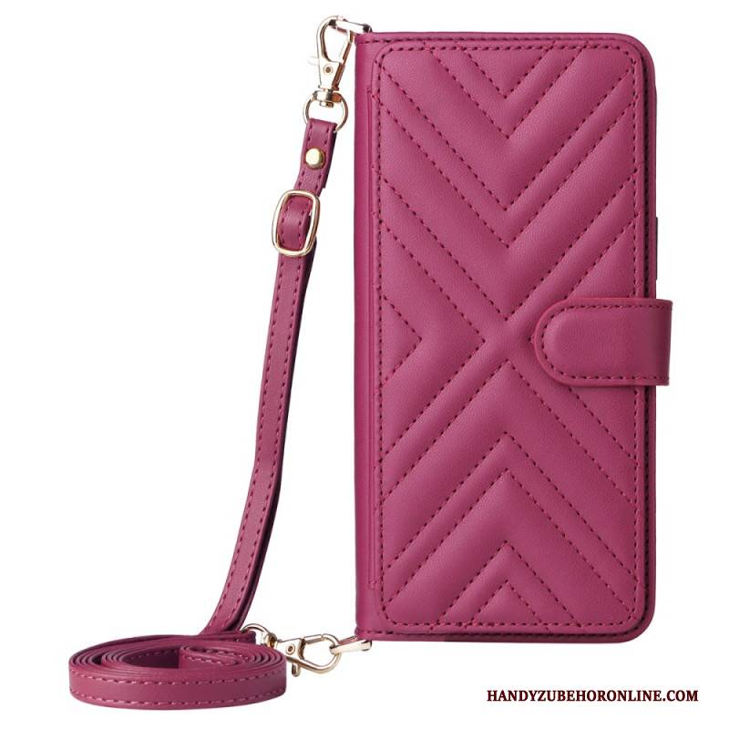 Lederhüllen Oppo Reno 14f 5g Hochwertiges Design Mit Schultergurt Und Trageband